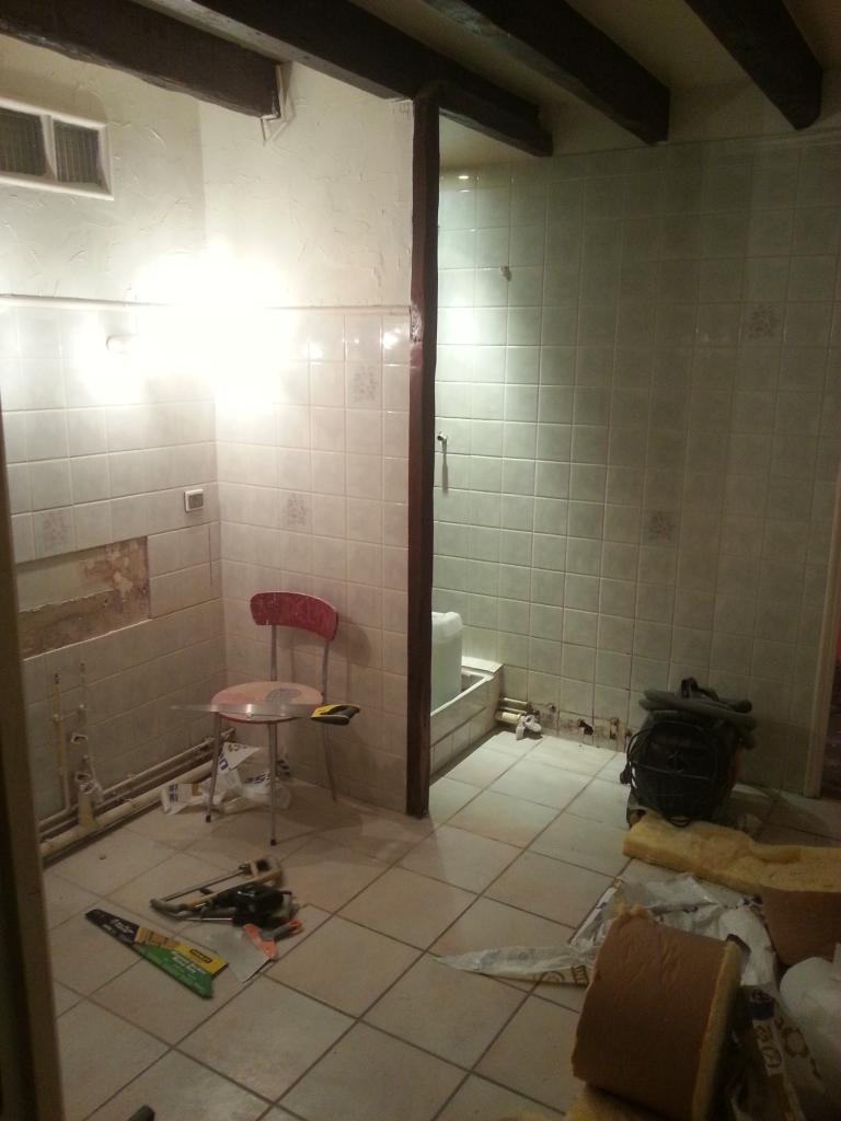 Remise au gout du jour, d'une salle de bain