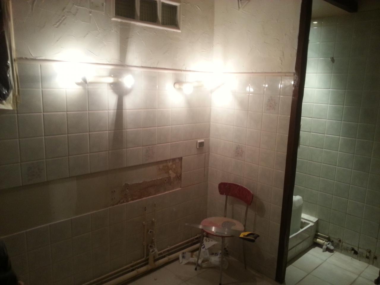 Remise au gout du jour, d'une salle de bain