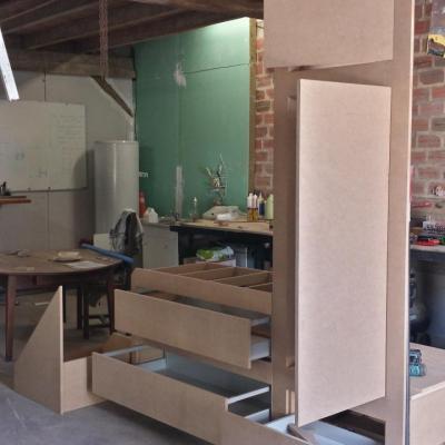 Fabrication sur mesure en atelier,